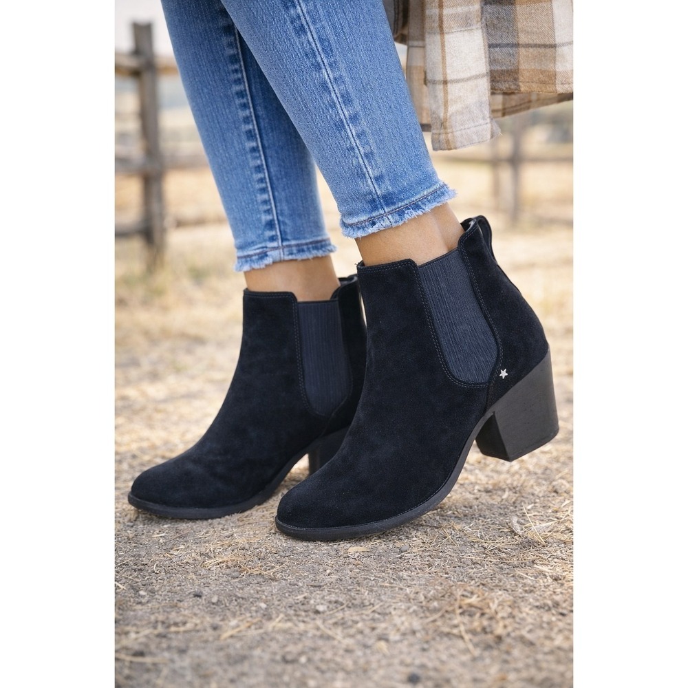 Rag & Bone Black Suede Leather Boots Women's size 39.5/ W9.5